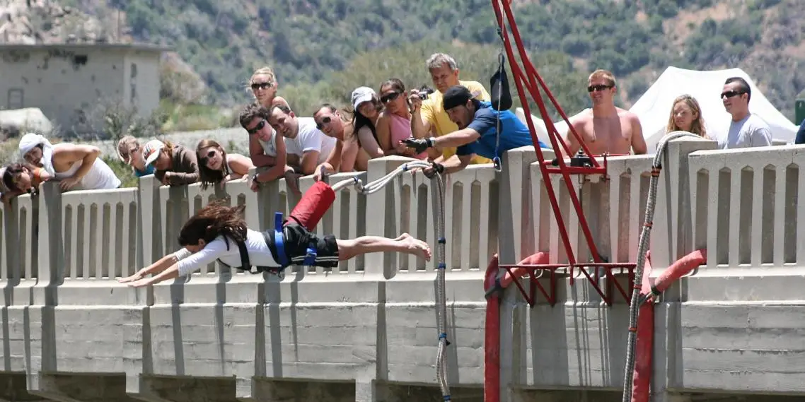 Bridge to Nowhere Jump