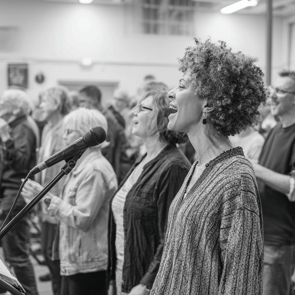 voice in church